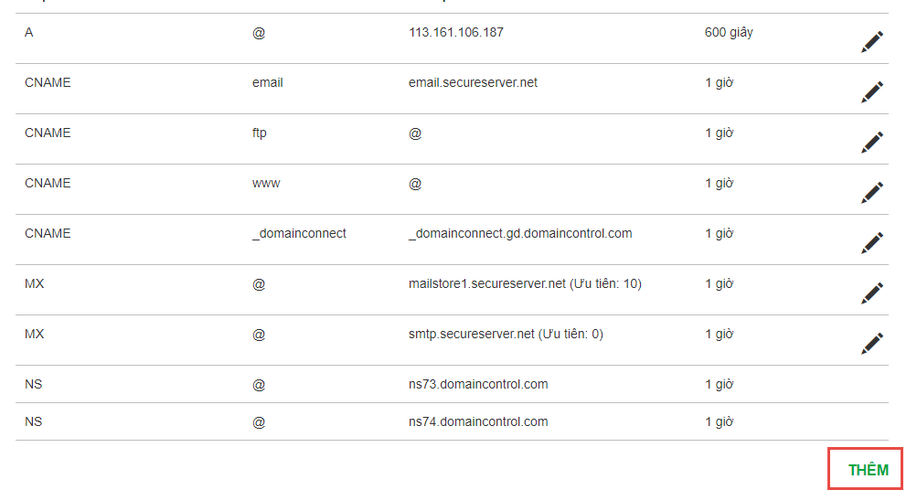 Xác thực domain sendgrid