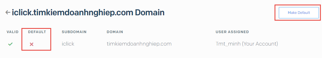 Xác thực domain sendgrid